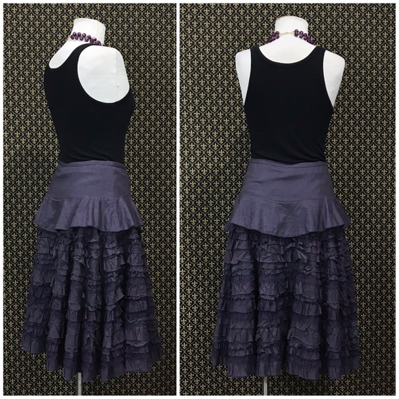 2005 Anthro “Regent Street Skirt” by Lithe - Picture 4 of 8